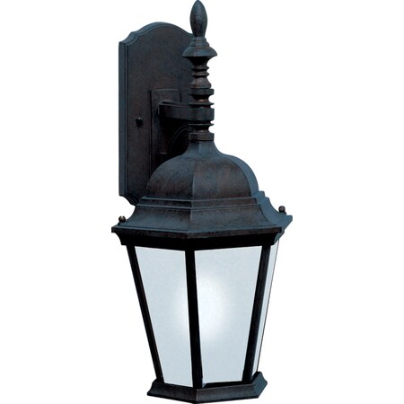 Maxim Lighting Westlake LED 1-Light 9.5" Wide Black Outdoor Wall Sconce 55104BK